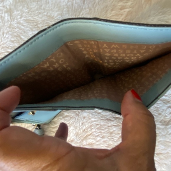 Kate Spade Bifold Tiffany Blue Wallet - Picture 5 of 6